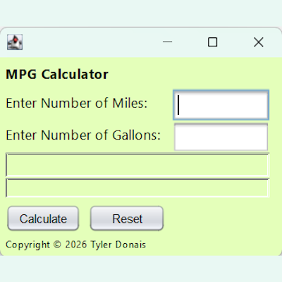 Picture of MPG project.