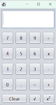 Picture of calculator project. 